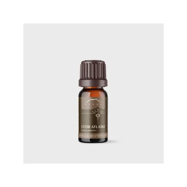 Olejek eteryczny z cedru atlaskiego Nanga 10ml – 100% naturalny, aromatyczny, doskonały do aromaterapii i relaksacji.
