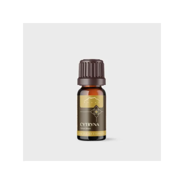 Olejek eteryczny Nanga 100% z zimnotłoczonej skórki cytryny, 10ml - Aromatyczna esencja prosto z natury