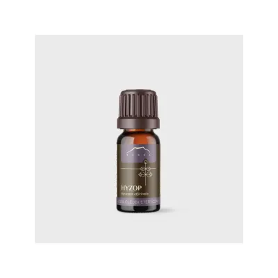 100% Eteryczny Olejek Hyzopowy Nanga 10ml - Naturalny Aromat do Aromaterapii i Pielęgnacji skóry