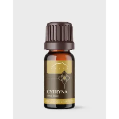 Olejek cytrynowy zimnotłoczony ze skórki 100% eteryczny 10ml Nanga