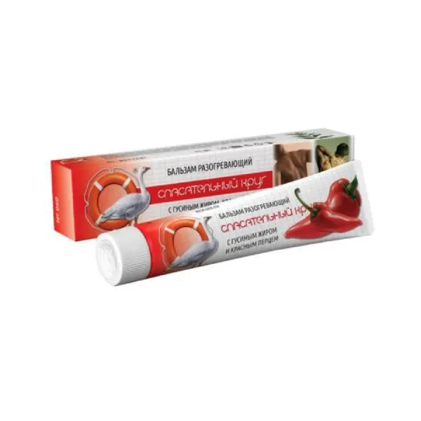 RATOWNIK Nr 60 Balsam rozgrzewający z gęsim tłuszczem, 45g