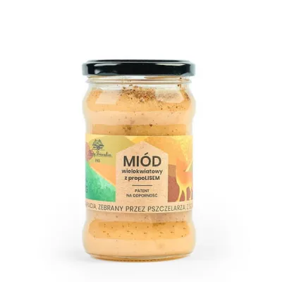 Miód z propolisem 400g