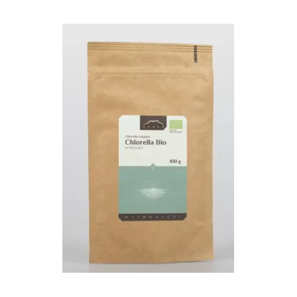 Chlorella BIO proszek 100g Nanga