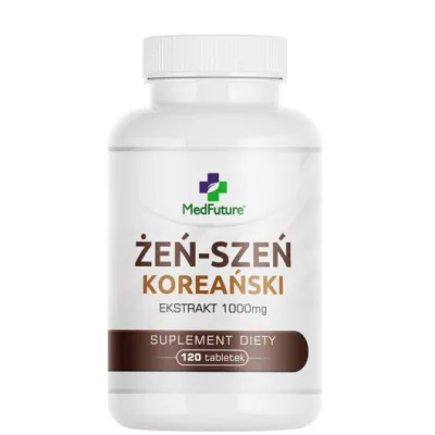 Żeń-szeń koreański 1000mg 120tabl MedFuture