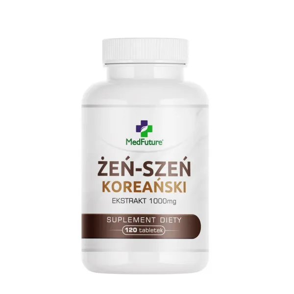 Żeń-szeń koreański 1000mg 120tabl MedFuture