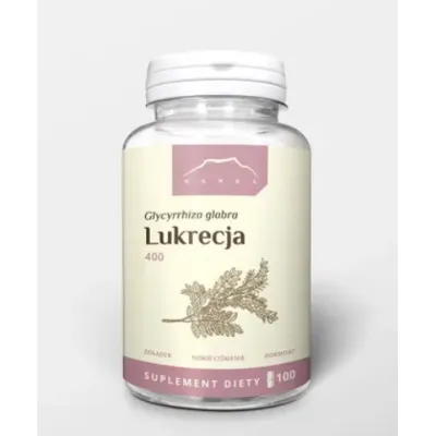 Lukrecja ekstrakt 100kaps x 400mg Nanga