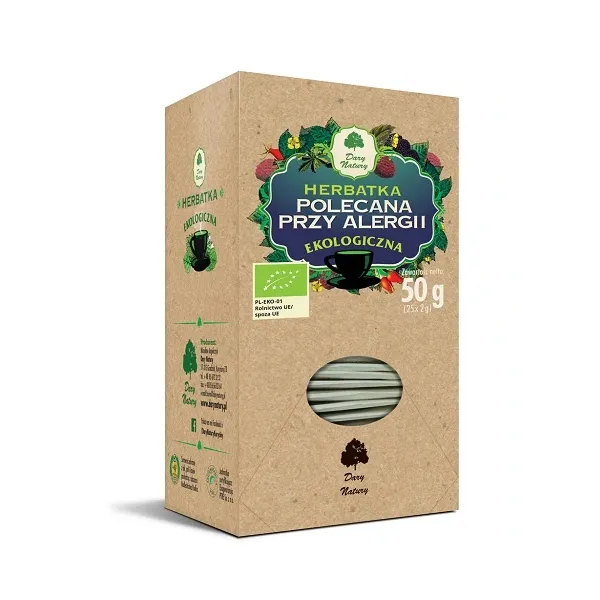 H. Polecana przy Alergii EKO 25x2g Dary Natury