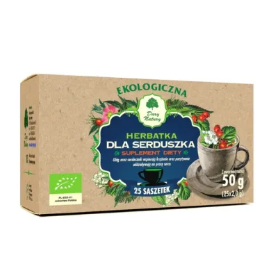 Herbatka dla serduszka eko 25x2g Dary Natury