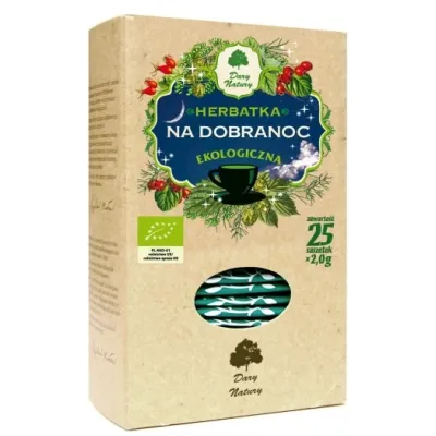 Herbatka na dobranoc EKO 25x2g Dary Natury