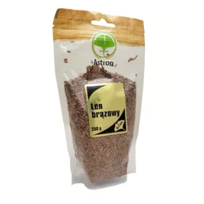 Len brązowy 250g Astron