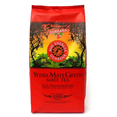 Mate Green Mas Energia Guarana 1kg Yerba Mate