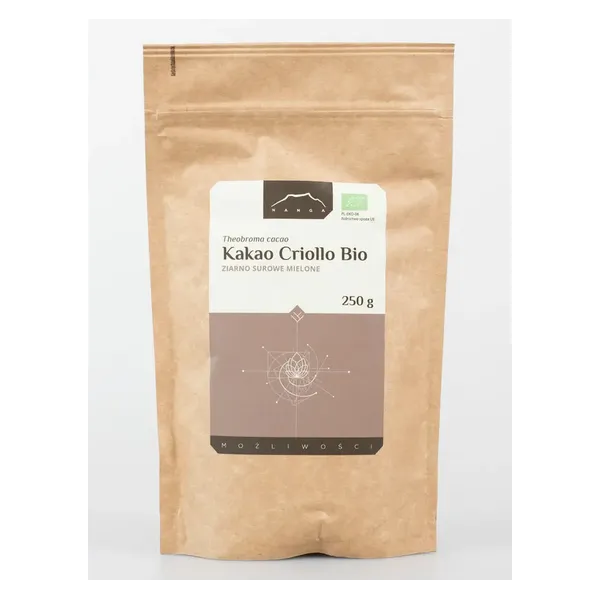 Kakao Criolloo Bio surowe mielone 250g Nanga