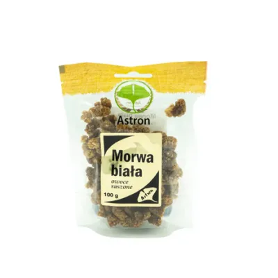 Morwa biała suszone owoce 100g Astron