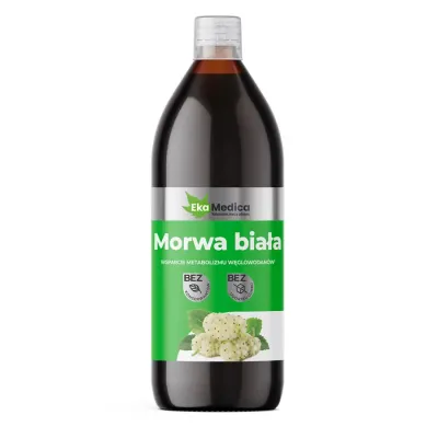 Morwa biała 0,5l Suplement diety sok EkaMedica