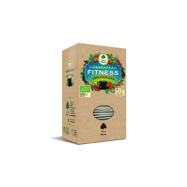Herbatka Fitness EKO 25x2g Dary Natury