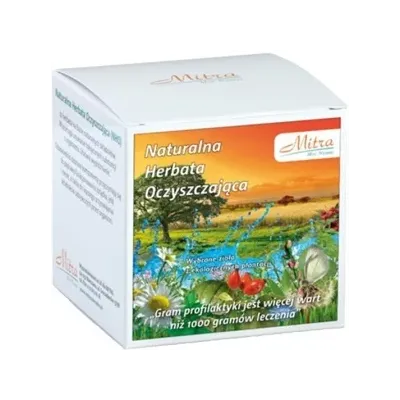Naturalna Herbatka Oczyszczająca Mitra 30 saszetek