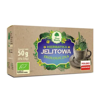 Herbatka Jelitowa Eko 25x2g Dary Natury
