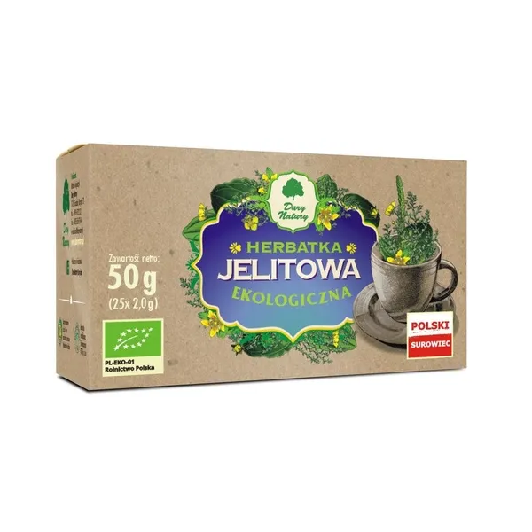 Herbatka Jelitowa Eko 25x2g Dary Natury