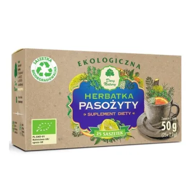 Herbatka Pasożyty EKO 25x2g Dary Natury