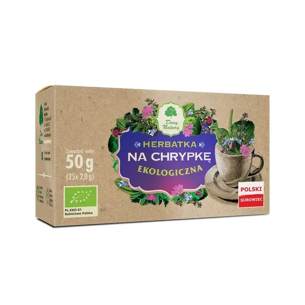 Herbatka na Chrypkę EKO 25x2g Dary Natury
