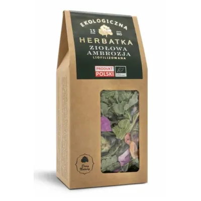 Liofilizowana hebratka Ziołowa Ambrozja EKO 15g Dary Natury