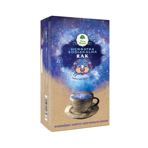Herbatka Zodiakalna Rak 20x2,5g Dary Natury