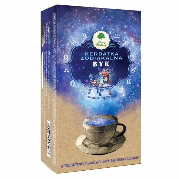 Herbatka Zodiakalna Byk 20x2,5g Dary Natury