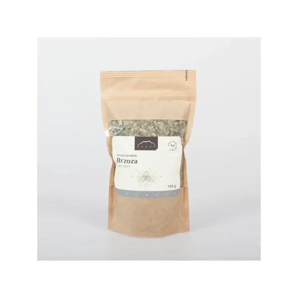 Brzoza liść dziko rosnący cięty 100g Nanga