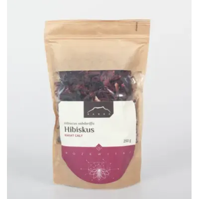 Hibiskus kwiat cały 250g Nanga