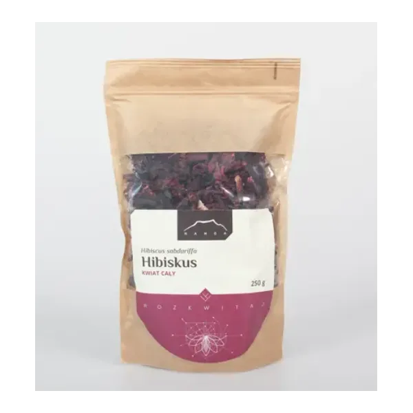 Hibiskus kwiat cały 250g Nanga