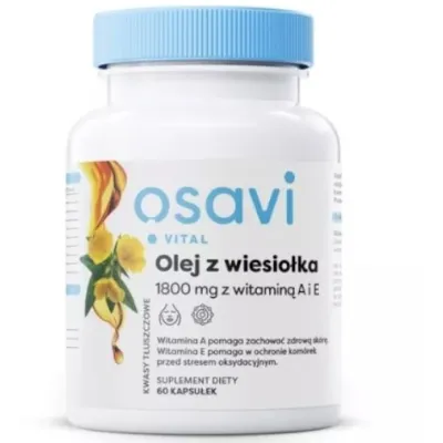 Olej z wiesiołka A+E 60kaps Osavi