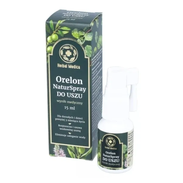 Orelon Spray do uszu 15ml Herbal