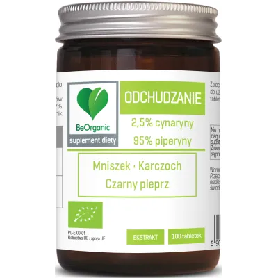 Odchudzanie BIO 400mgx100 tabl. BeOrganic