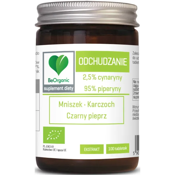 Odchudzanie BIO 400mgx100 tabl. BeOrganic