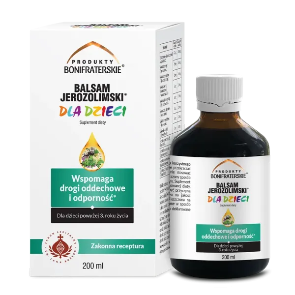 Balsam Jerozolimski dla dzieci 200ml