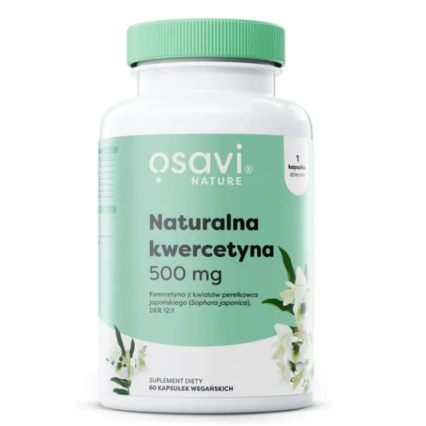 Naturalna Kwercytyna 500mg 60kaps Osavi