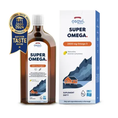 Super Omega Omega 3 2900mg Cytryna 500ml Osavi