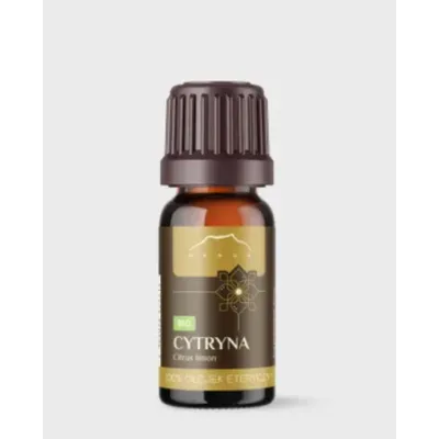 Olejek cytrynowy BIO 100% eteryczny 10ml Nanga