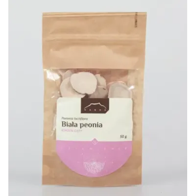 Biała peonia 50g Nanga