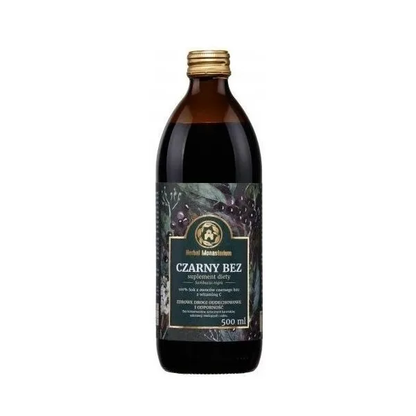 Czarny bez sok 500ml Herbal