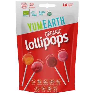 Lizaki owocowe EKO 87g (14g) YumEarth