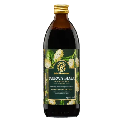 Morwa Biała sok 500ml HerbalMonasterium