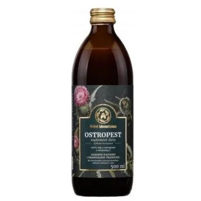 Ostropest sok 500ml Herbal Monasterium