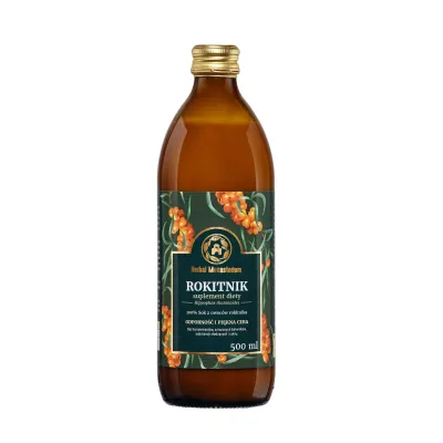 Rokitnik sok 500 ml Herbal Monasterium