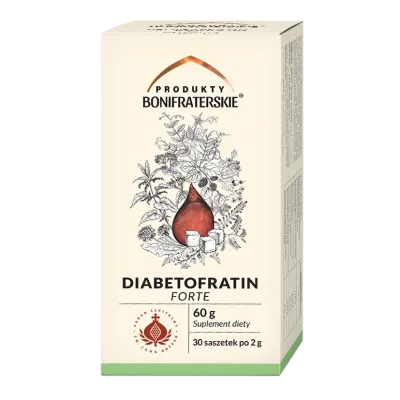 DIABETOFRATIN FORTE 30 saszetek po 2 g