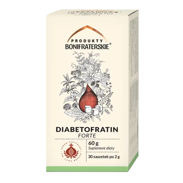 DIABETOFRATIN FORTE 30 saszetek po 2 g