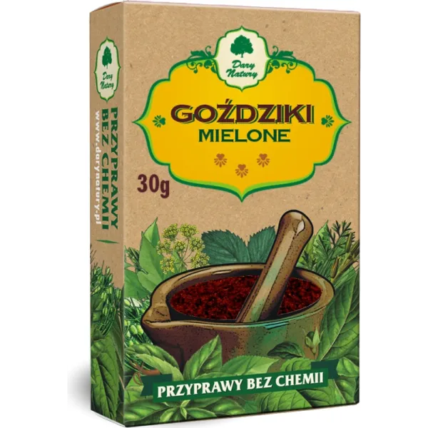 Goździki mielone 30g Dary Natury