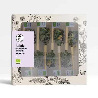 Herbatki na patyku Relaks eko 8szt Dary Natury