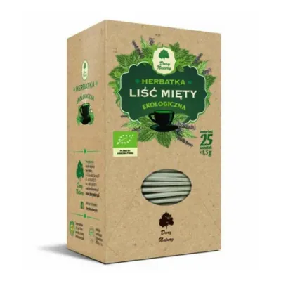 Mięta liść eko 25x1,5g Dary Natury