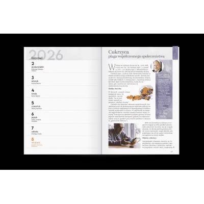 Kalendarz Pełen Zdrowia 2026 ZDROWIE BEZ LEKÓW